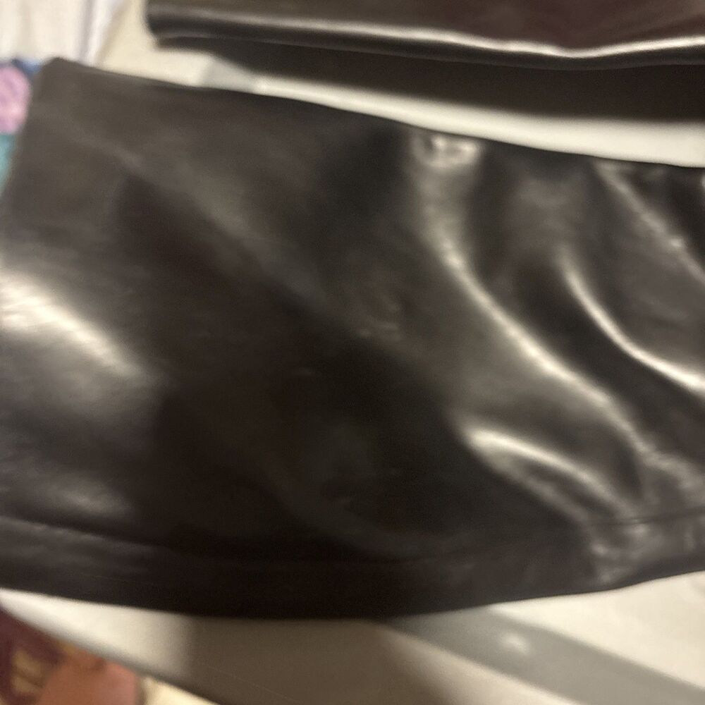 Nine West Diablo Black Leather Zip Up Buckle Knee High Riding Boots 9 - Picture 10 of 12